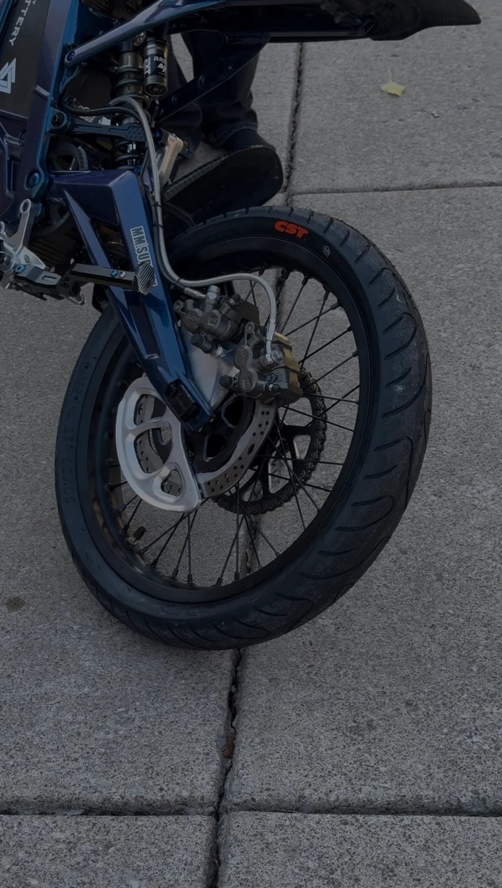 Surron/E Ride Pro CST Supermoto Wheel Set